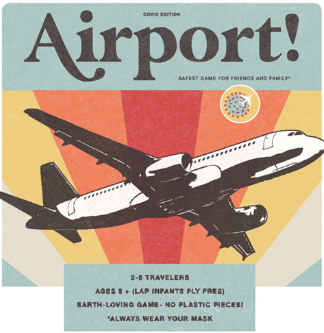 Airport! Covid Edition — game box cover
